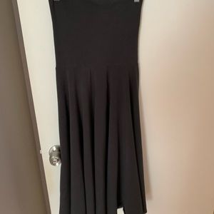 Jcrew tube dress swing bottom grey  Size medium